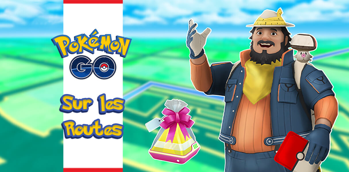 Saison Sur les Routes de Pokémon GO avec Mateo et ses Cadeaux
