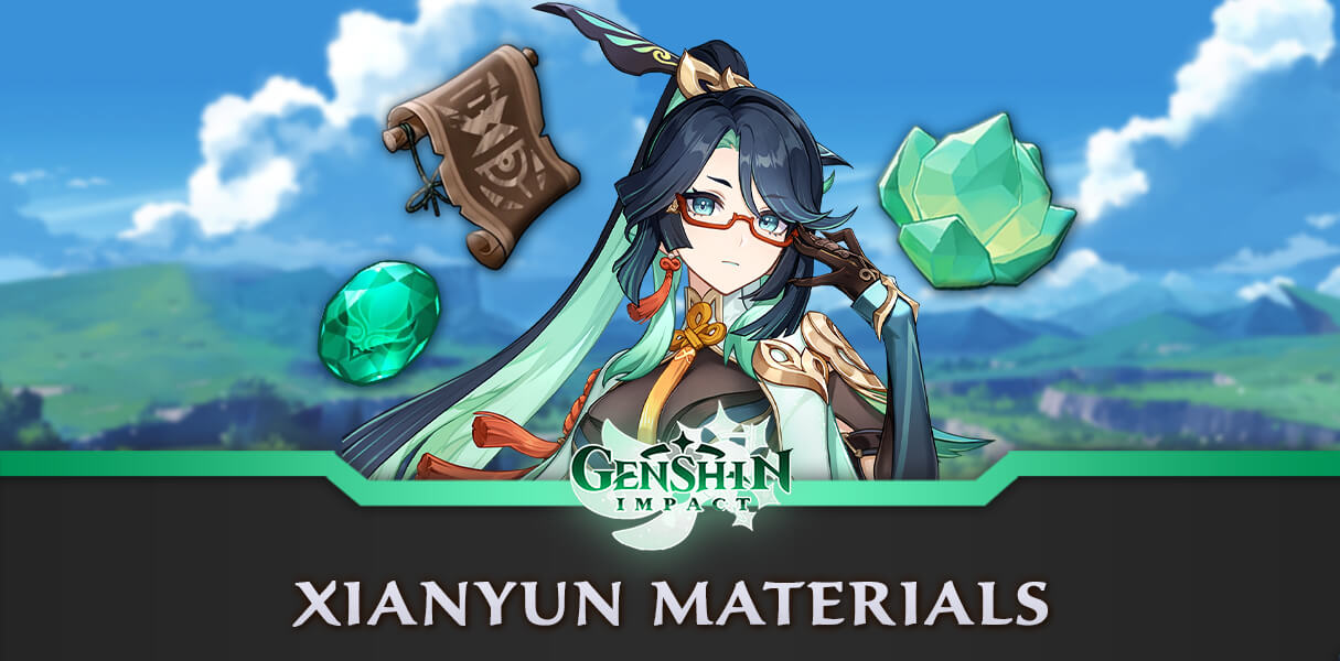 Genshin Impact Xianyun Materials