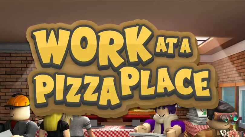 Meilleurs jeux Roblox entre amis work at pizza place