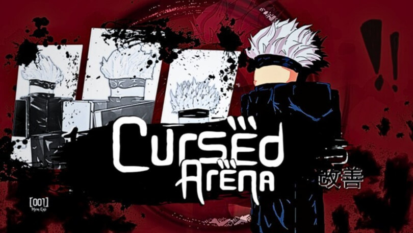 Selection of the best anime games Roblox Cursed Arena