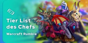 tier list des chefs de Warcraft Rumble