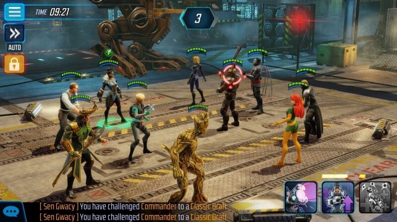 Marvel Strike Force perso