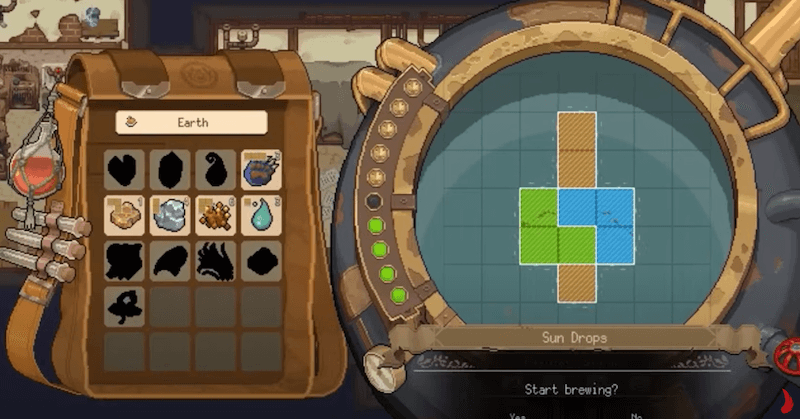 Puzzle Portion in Relase of Potion Permit Mobile