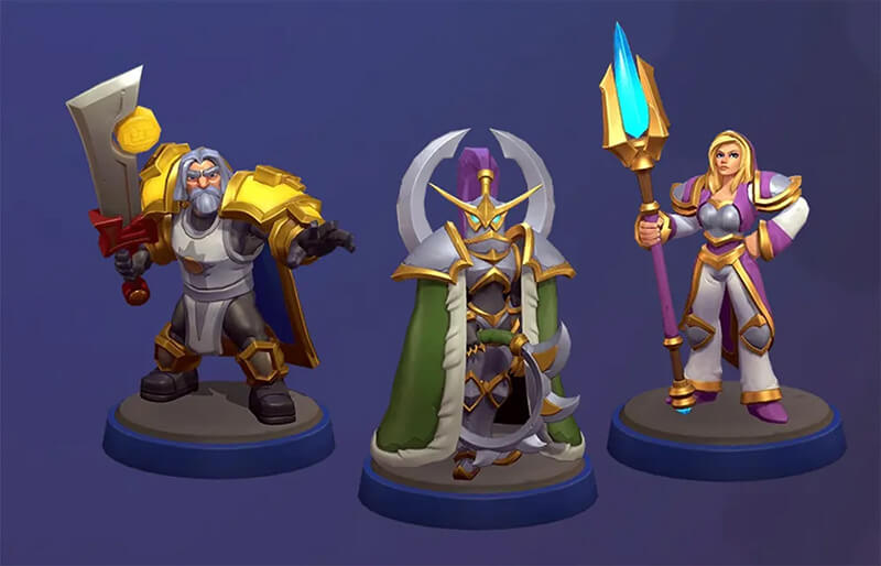 Warcraft Rumble Allianz Minis