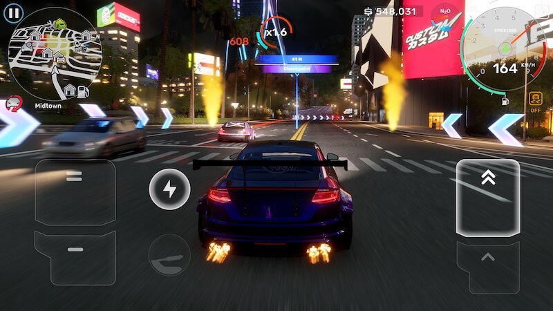 Meilleurs jeux de voiture mobile Car X Street