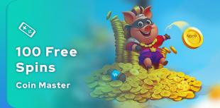 100 free spins on Coin Master