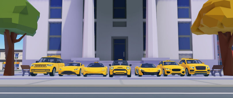 gameplay eines der besten Simulationsspiele Roblox Taxi Boss