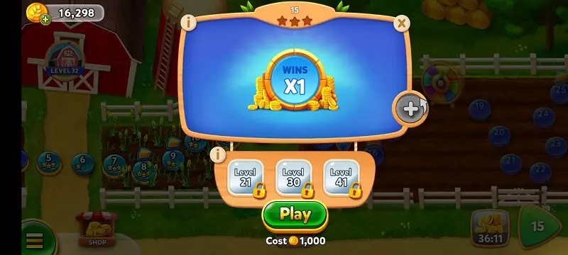 Solitaire Grand Harvest free coins game