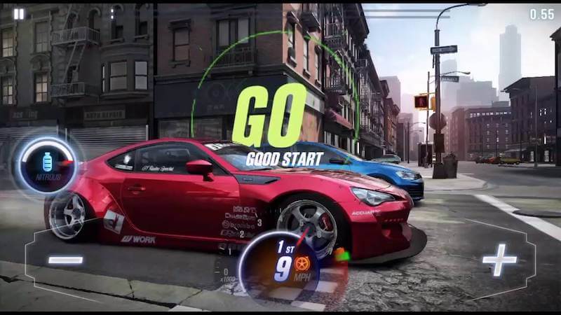 Meilleurs jeux de voiture sur mobile : CSR racing 2