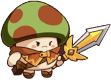 Swordsman for the Legend of Mushroom class guide