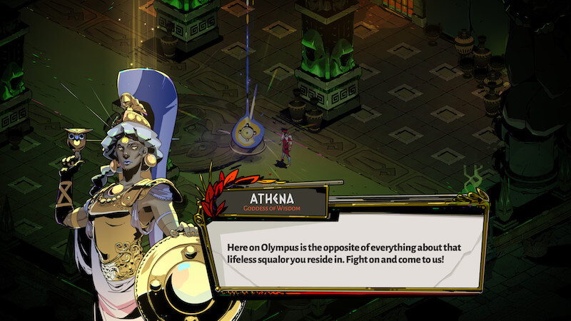 Release of Hades on mobile : Athena