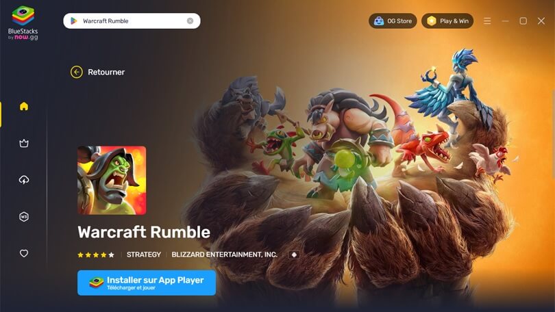 Warcraft Rumble sur PC