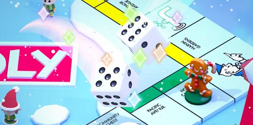 Lien 25 dés Monopoly GO lancer plateau