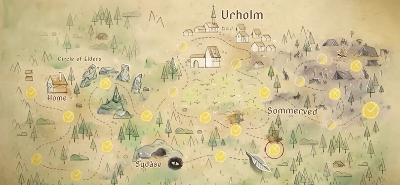 Map Gameplay von Howl auf dem Handy