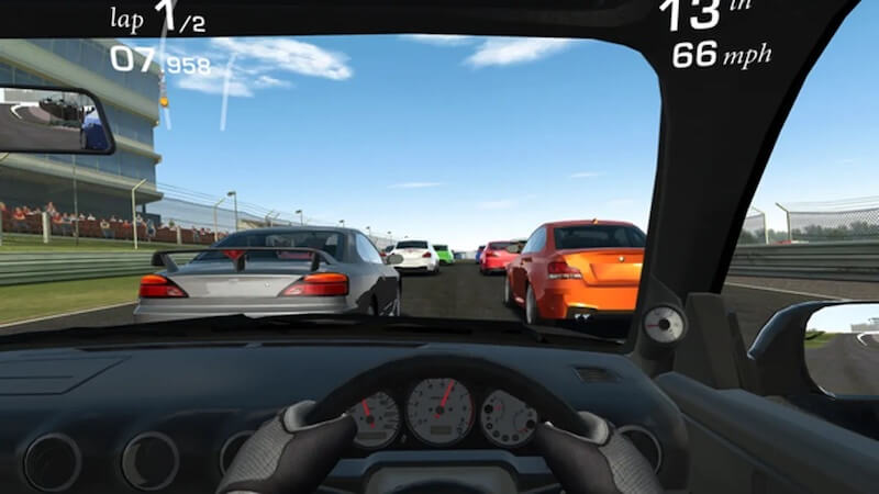 Mobile car game: Real Racing 3