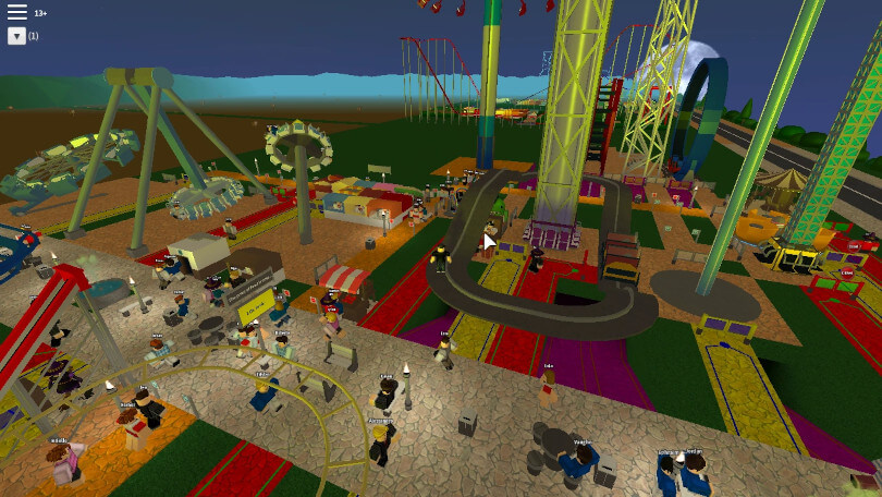 Theme Park Tycoon: one of the Roblox best tycoon games