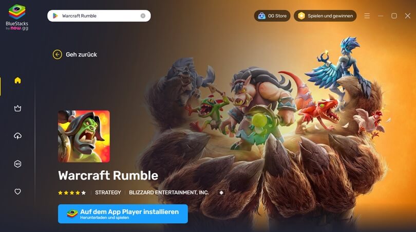Warcraft Rumble auf PC spielen mit Bluestacks