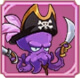 Piraten octopus Kumpel Legend of Mushroom