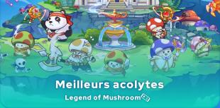 Classement des meilleurs acolytes Legend of Mushroom