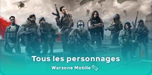 Personnages Warzone Mobile