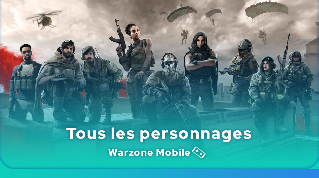 Personnages Warzone Mobile
