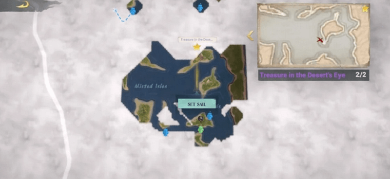 Sea of Conquest desert map