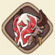 Legend of Mushroom Relic Arrow King Mask
