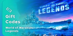 All active World of Warships Legends gift codes