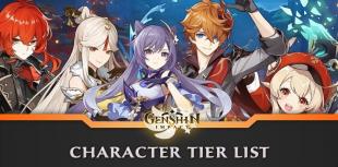 Genshin Impact best characters tier list