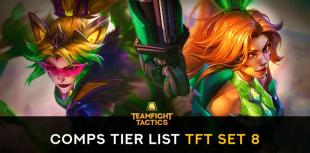 TFT set 8 best comps tier list