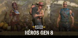 Guide des héros de la 8e génération de State of Survival