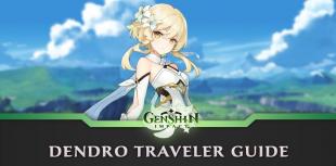 Genshin Impact Dendro Traveler Guide : Build, weapons and artifacts