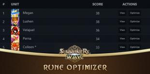 Rune Optimizer Summoners War