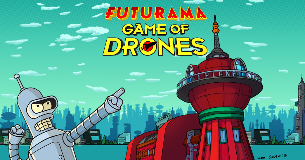 Futurama: Game of Drones banner