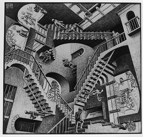 relativité M.C. Escher géométrie