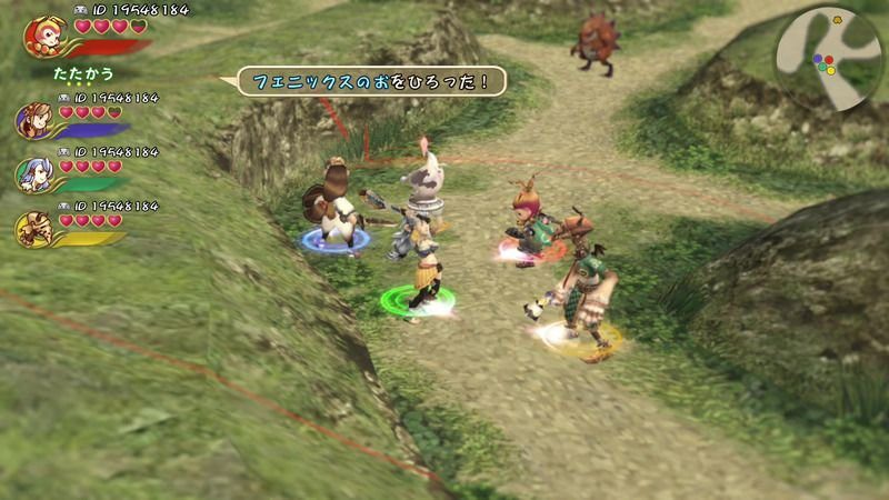 aperçu du gameplay de Final Fantasy Cristal Chronicles