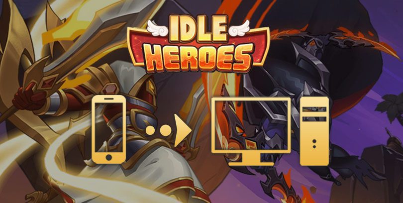 how to play idle heroes on pc or mac