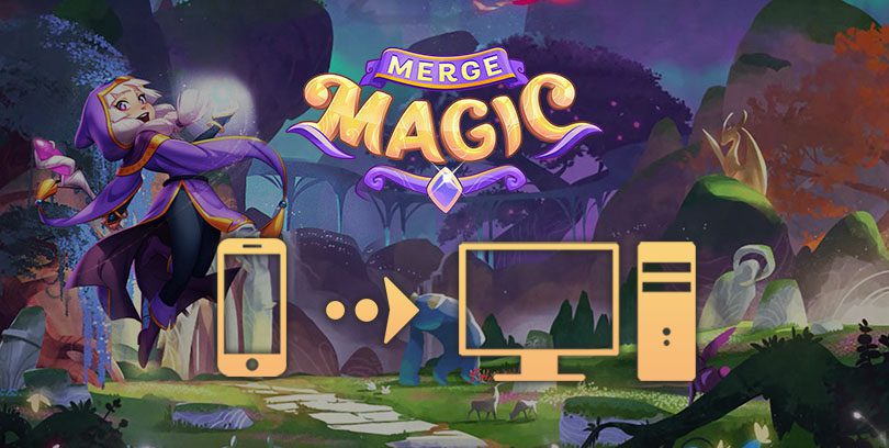 how to play merge magic on pc