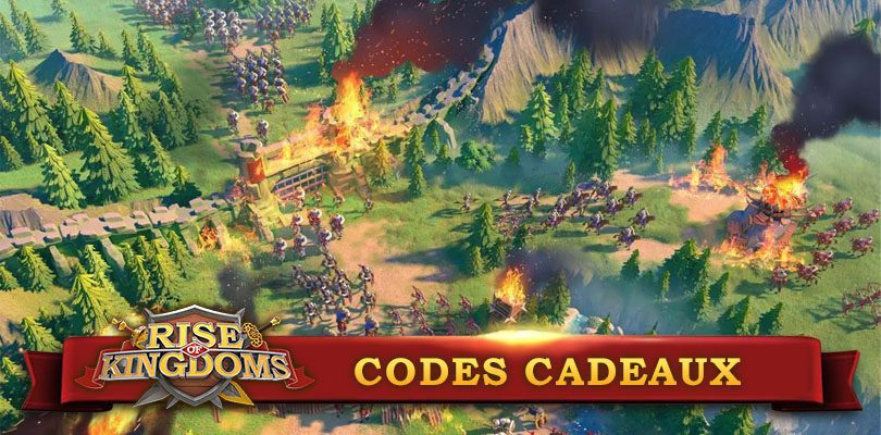 codes cadeaux rise of kingdoms