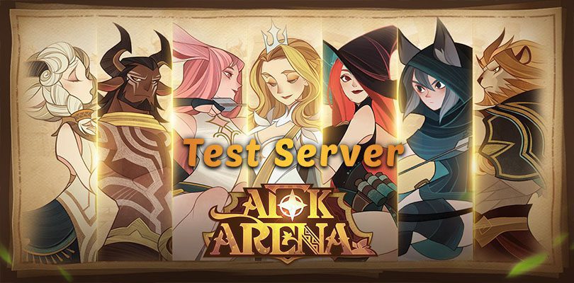 Server test afk arena