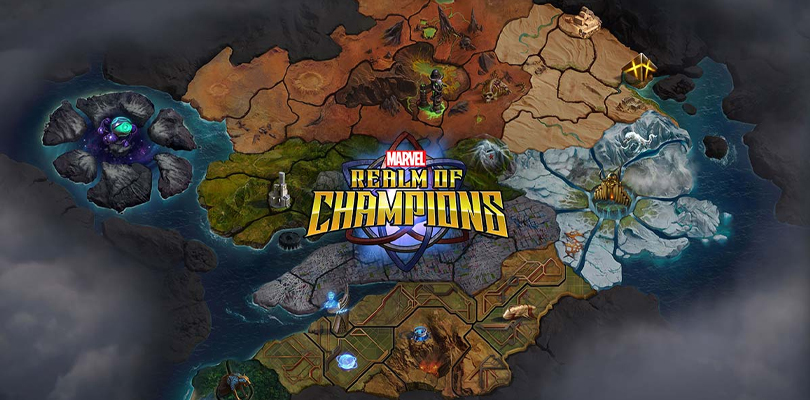 La carte de Marvel Realm of Champions à sa sortie