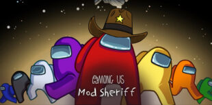 Among us Mod Sheriff astronaute avec un chapeau