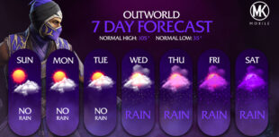 Mortal Kombat Mobile Rain is coming