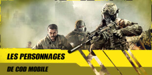 Les personnages de Call of Duty Mobile