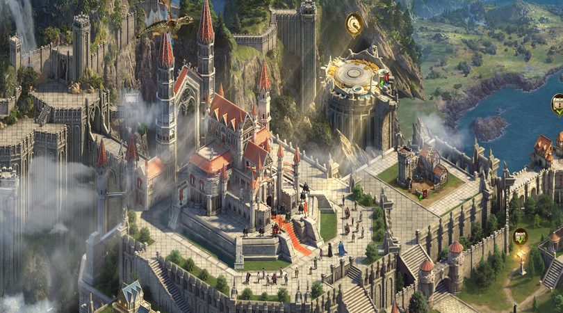 La forteresse dans le jeu King of Avalon 