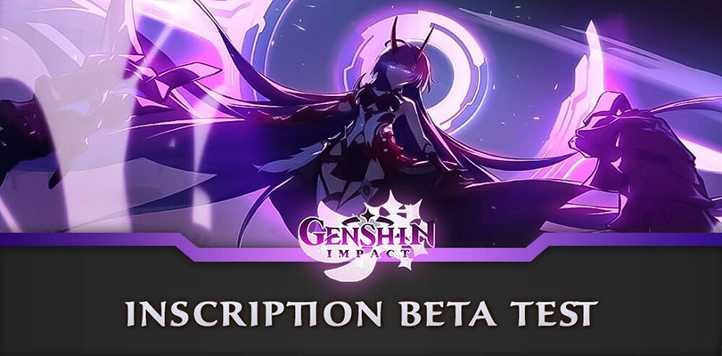 Inscription au beta test Genshin Impact