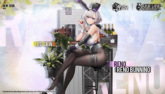 Reno Bunny Outfit Azur Lane