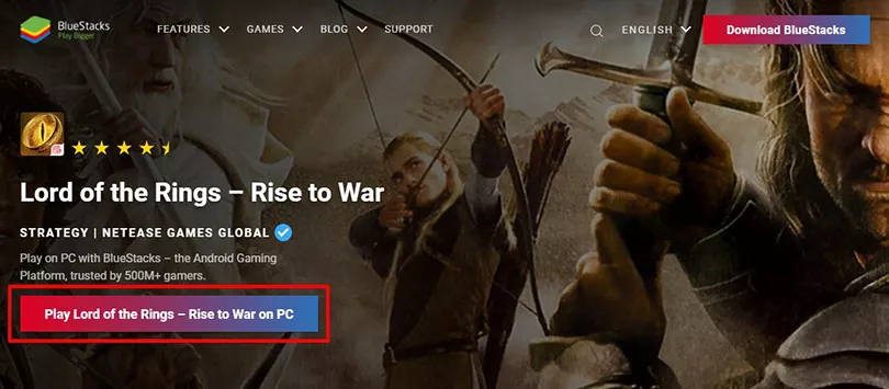 How to log in to The Lord of the Rings: War using your Twitter account on  BlueStacks 5 – BlueStacks Support