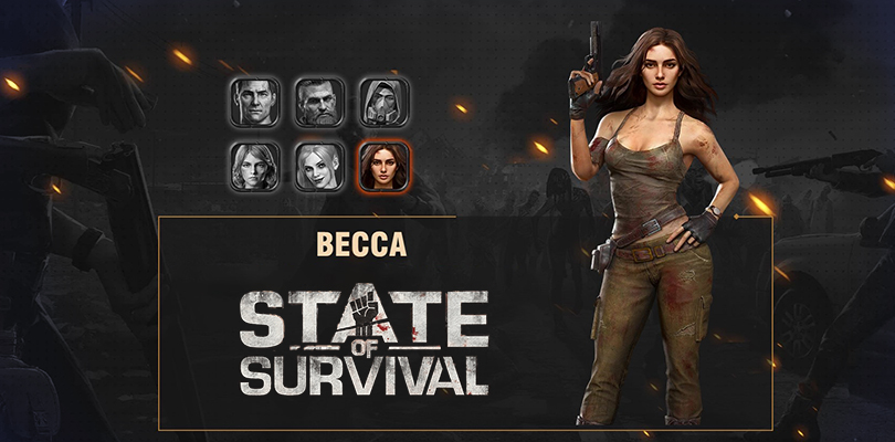 Héros Becca State of Survival anniversaire