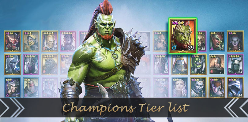 scene kød varm Tier list RAID: Shadow Legends of the best champions! - JeuMobi.com